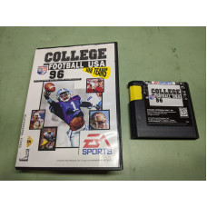College Football USA 96 Sega Genesis Cartridge and Case
