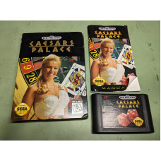 Caesar's Palace [Cardboard Box] Sega Genesis Complete in Box