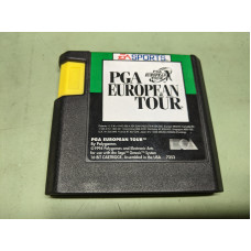 PGA European Tour Sega Genesis Cartridge and Case