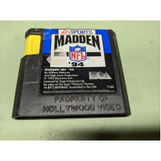Madden NFL '94 Sega Genesis Cartridge Only