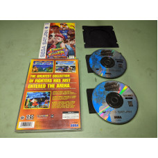 Street Fighter Collection Sega Saturn Complete in Box