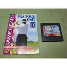 PGA Tour Golf Sega Game Gear Disk and Manual