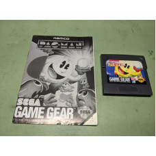 Pac Man Sega Game Gear Disk and Manual