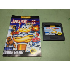James Pond 2 Codename Robocod Sega Game Gear Disk and Manual