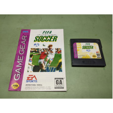 FIFA International Soccer Sega Game Gear Disk and Manual