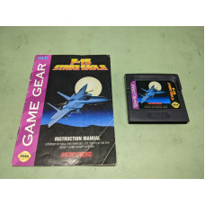 F-15 Strike Eagle Sega Game Gear Disk and Manual