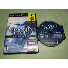 Minority Report Sony PlayStation 2 Disk and Case Minority Report Sony PlayStation 2 Disk and Case