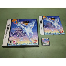 Dora the Explorer Dora Saves the Snow Princess Nintendo DS Complete in Box