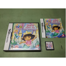 Dora the Explorer Dora Saves the Mermaids Nintendo DS Complete in Box