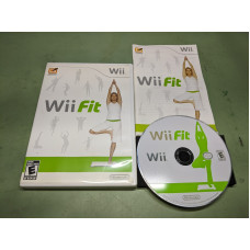 Wii Fit (game Only) Nintendo Wii Complete in Box