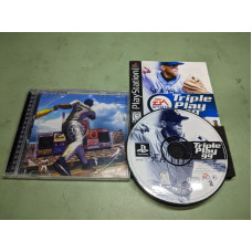 Triple Play 99 Sony PlayStation 1 Complete in Box