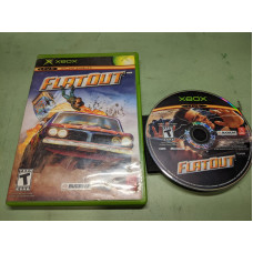 Flatout Microsoft XBox Disk and Case