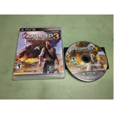 Uncharted 3: Drake's Deception Sony PlayStation 3 Disk and Case
