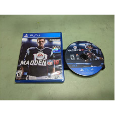 Madden NFL 18 Sony PlayStation 4 Disk and Case Madden NFL 18 Sony PlayStation 4 Disk and Case