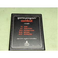 Combat: Tank ,Tank Pong, Invisible Tank, Biplane, Jet Fighter Atari 2600 Combat: Tank ,Tank Pong, Invisible Tank, Biplane, Jet Fighter Atari 2600