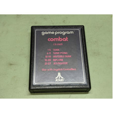 Combat: Tank ,Tank Pong, Invisible Tank, Biplane, Jet Fighter Atari 2600 Combat: Tank ,Tank Pong, Invisible Tank, Biplane, Jet Fighter Atari 2600