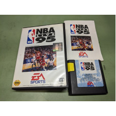 NBA Action '95 starring David Robinson Sega Genesis Complete in Box