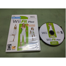 Wii Fit Plus Nintendo Wii Disk and Case