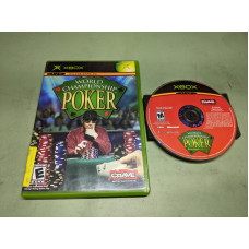 World Championship Poker Microsoft XBox Disk and Case