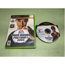 Tiger Woods PGA Tour 2005 Microsoft XBox Disk and Case