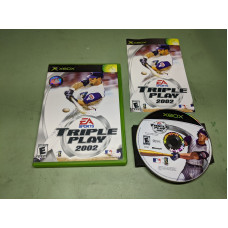 Triple Play 2002 Microsoft XBox Complete in Box