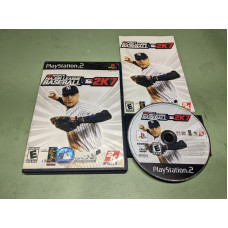 Major League Baseball 2K7 Sony PlayStation 2 Complete in Box Major League Baseball 2K7 Sony PlayStation 2 Complete in Box
