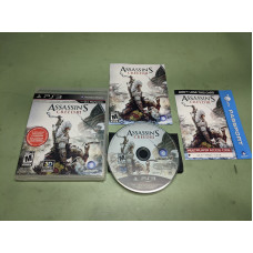 Assassin's Creed III Sony PlayStation 3 Complete in Box