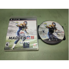 Madden NFL 15 Sony PlayStation 3 Disk and Case