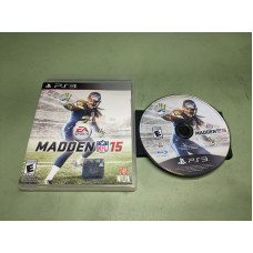Madden NFL 15 Sony PlayStation 3 Disk and Case