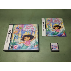 Dora the Explorer Dora Saves the Mermaids Nintendo DS Complete in Box