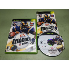 Madden 2003 Microsoft XBox Complete in Box Madden 2003 Microsoft XBox Complete in Box