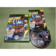 The Sims Bustin Out Microsoft XBox Complete in Box The Sims Bustin Out Microsoft XBox Complete in Box