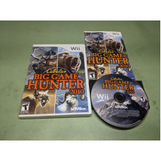 Cabela's Big Game Hunter 2010 Nintendo Wii Complete in Box