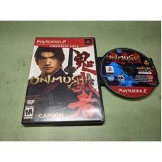 Onimusha Warlords [Greatest Hits] Sony PlayStation 2 Disk and Case