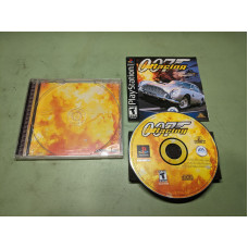 007 Racing Sony PlayStation 1 Complete in Box booklet water damage