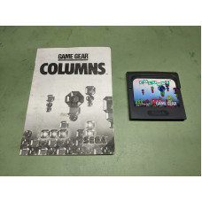 Columns Sega Game Gear Disk and Manual