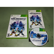 Epic Mickey 2: The Power of Two Microsoft XBox360 Complete in Box
