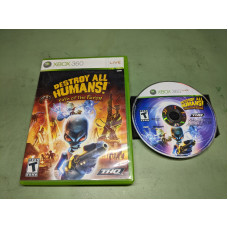 Destroy All Humans: Path of the Furon Microsoft XBox360 Disk and Case