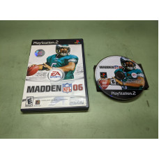 Madden NFL 2006 Sony PlayStation 2 Disk and Case Madden NFL 2006 Sony PlayStation 2 Disk and Case