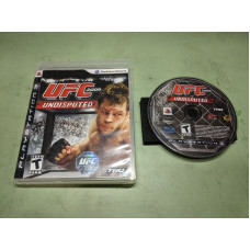 UFC 2009 Undisputed Sony PlayStation 3 Disk and Case