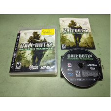 Call of Duty 4 Modern Warfare Sony PlayStation 3 Complete in Box