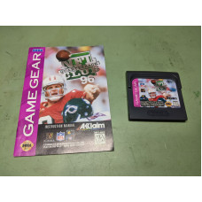 NFL Quarterback Club 96 Sega Game Gear Disk and Manual NFL Quarterback Club 96 Sega Game Gear Disk and Manual