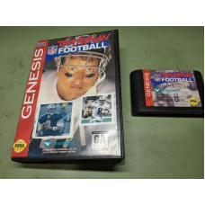 Troy Aikman NFL Football Sega Genesis Cartridge and Case