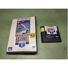 MLBPA Baseball Sega Genesis Cartridge and Case