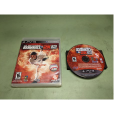 Major League Baseball 2K12 Sony PlayStation 3 Disk and Case