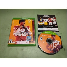 Madden NFL 20 Microsoft XBoxOne Disk and Case