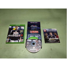 Madden NFL 18 Microsoft XBoxOne Disk and Case