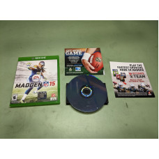 Madden NFL 15 Microsoft XBoxOne Disk and Case