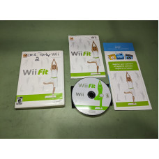 Wii Fit (game Only) Nintendo Wii Complete in Box