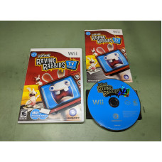 Rayman Raving Rabbids TV Party Nintendo Wii Complete in Box